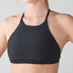 LULULEMON tidal and flow bikini top
